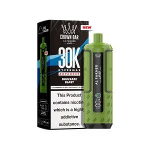 Al fakher 30k hypermax prefilled pod kit Blue razz blast