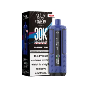 Al fakher 30k hypermax prefilled pod kit Blueberry gum