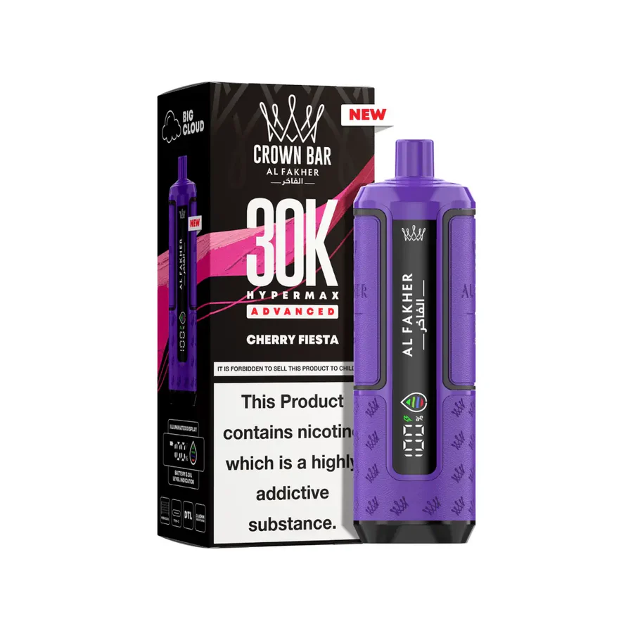 Al fakher 30k hypermax prefilled pod kit Cherry fiesta