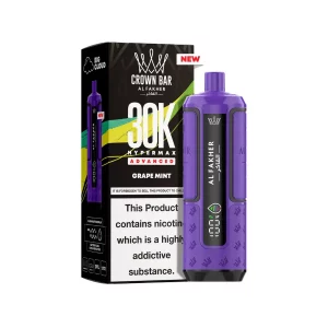 Al fakher 30k hypermax prefilled pod kit Grape mint