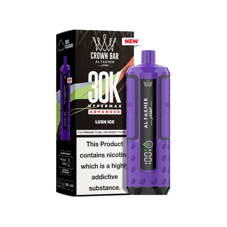Al fakher 30k hypermax prefilled pod kit Lush ice