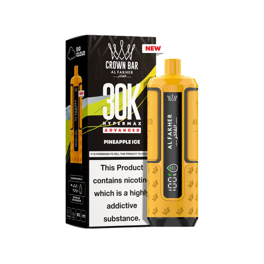 Al fakher 30k hypermax prefilled pod kit Pineapple ice