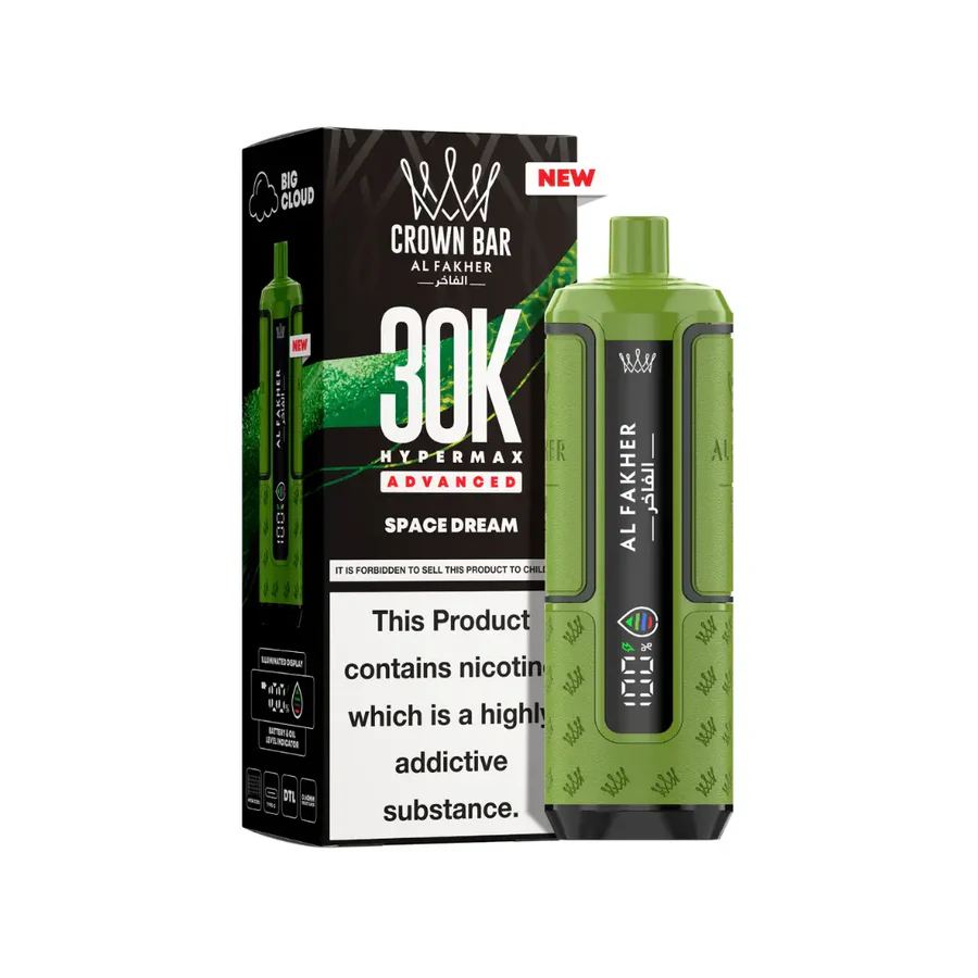 Al fakher 30k hypermax prefilled pod kit Space dream