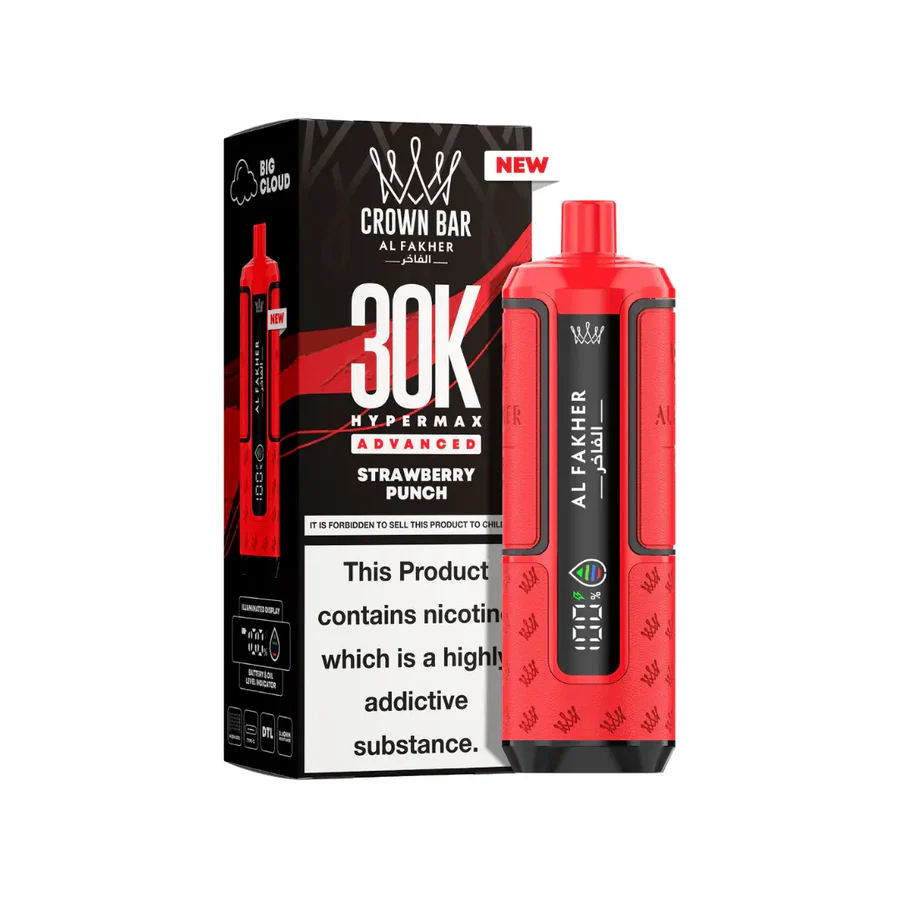 Al fakher 30k hypermax prefilled pod kit Strawberry punch
