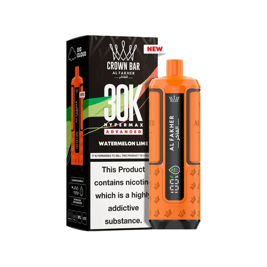 Al fakher 30k hypermax prefilled pod kit Watermelon lime
