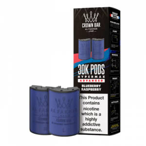 Al fakher 30k hypermax refill replacement pods Blueberry raspberry