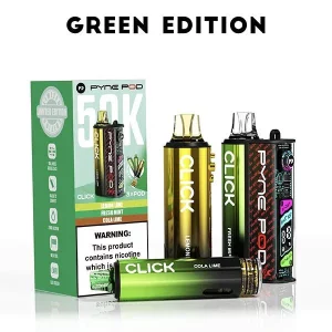 Pyne pod click 50k vape kit Green edition