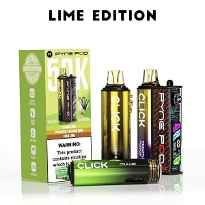 Pyne pod click 50k vape kit Lime edition