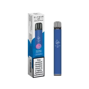 Elf bar 600 prefilled pod kit Blue razz lemonade