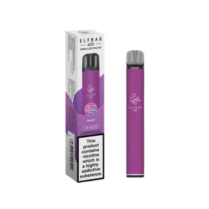 Elf bar 600 prefilled pod kit Grape