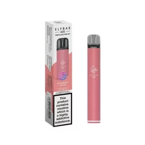 Elf bar 600 prefilled pod kit Strawberry snow