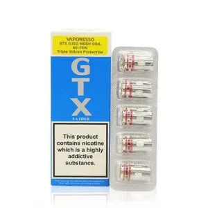 Vaporesso gtx mesh replacement vape coils 0.15 ohm