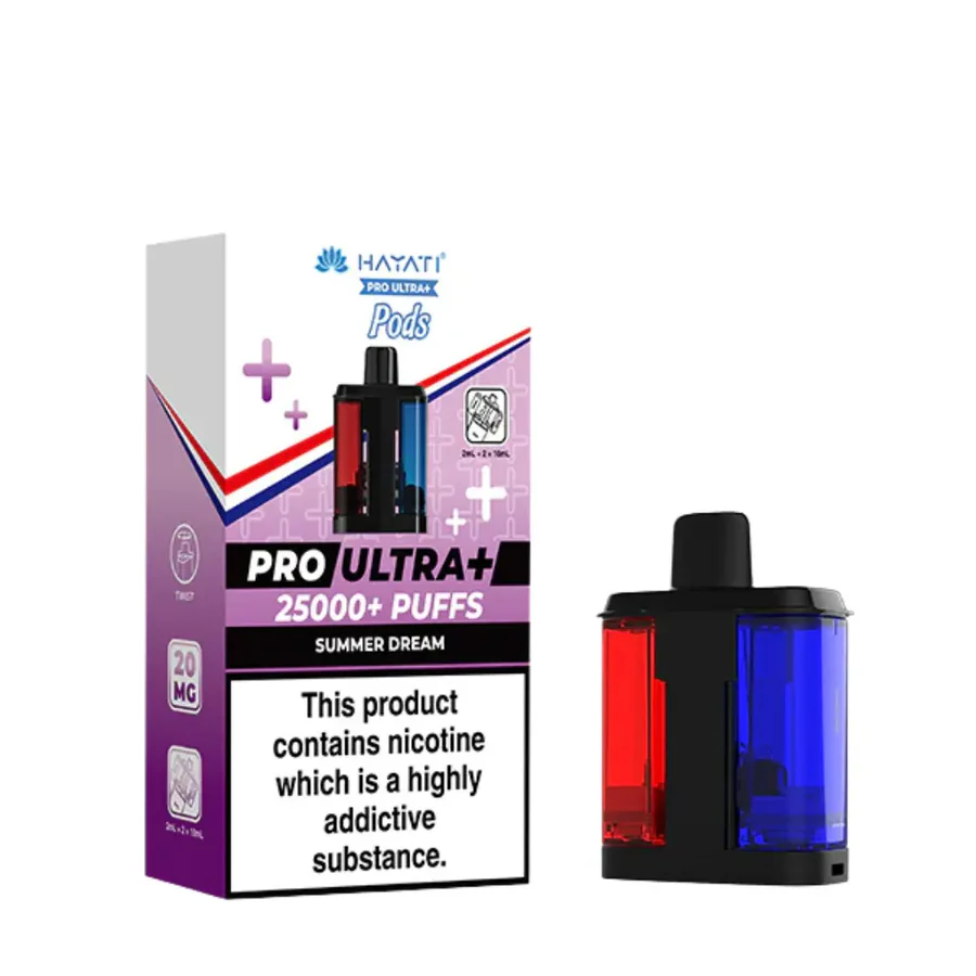 Hayati pro ultra+ 25k pods Summer dream