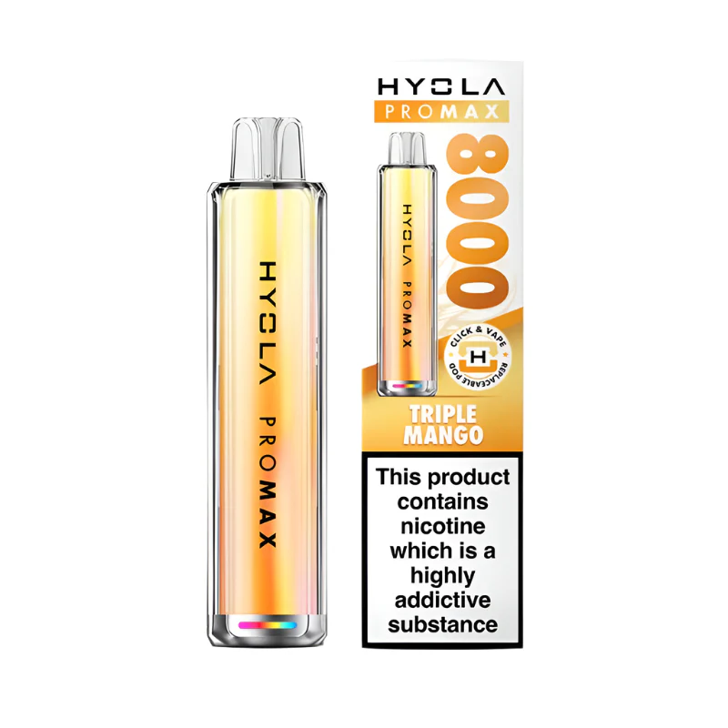 Hyola pro max 8000 prefilled pod kit Triple mango