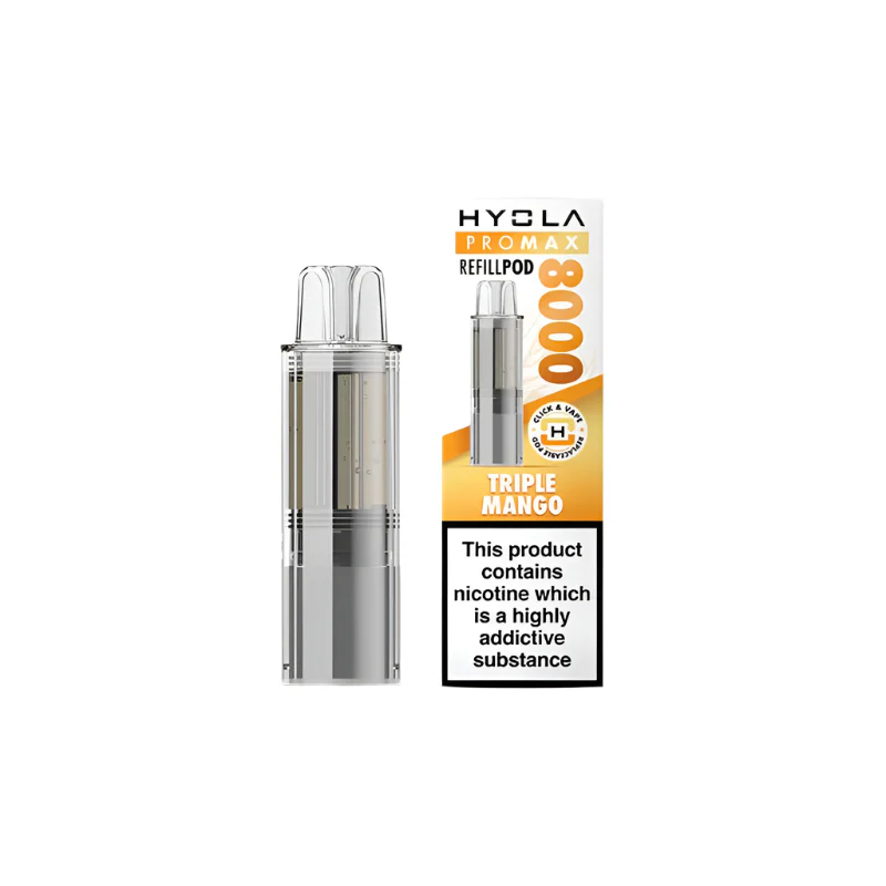 Hyola pro max 8000 prefilled pod Triple mango