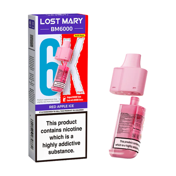 Lost Mary BM6000 KIT RED APPLE ICE