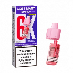 Lost Mary BM6000 KIT Strawberry Raspberry Blackberry
