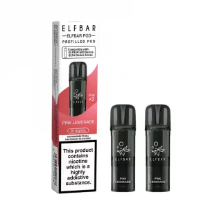 Elf bar 600 prefilled pods 2 pack Pink lemonade