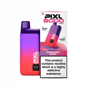 Pixl 8000 Prefilled Pod Kit STRAWBERRY BURST