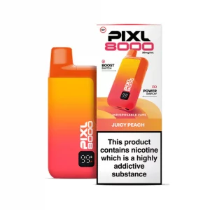 Pixl 8000 Prefilled Pod Kit JUICY PEACH