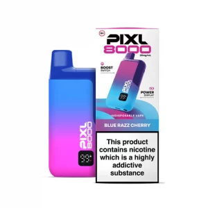 Pixl 8000 Prefilled Pod Kit BLUE RAZZ CHERRY