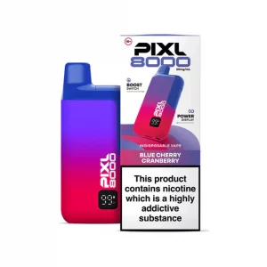 Pixl 8000 Prefilled Pod Kit BLUE CHERRY CRANBERRY