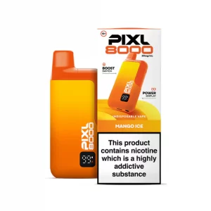 Pixl 8000 Prefilled Pod Kit MANGO ICE