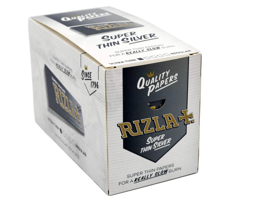 RIZLA Silver Standard 100 Booklets Per Box