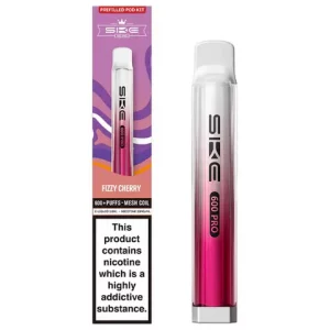 Ske crystal 600 pro prefilled pod kit Fizzy Cherry