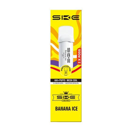 Ske crystal 600 pro prefilled pods Banana ice