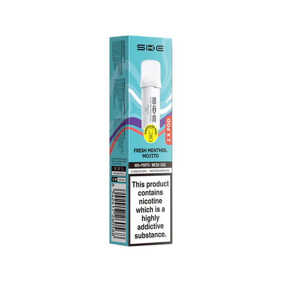 Ske crystal 600 pro prefilled pods Fresh menthol mojito