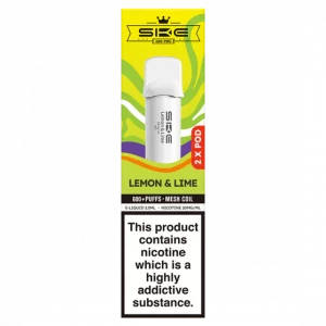 Ske crystal 600 pro prefilled pods Lemon & lime