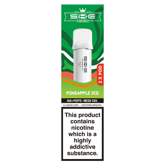 Ske crystal 600 pro prefilled pods Pineapple ice