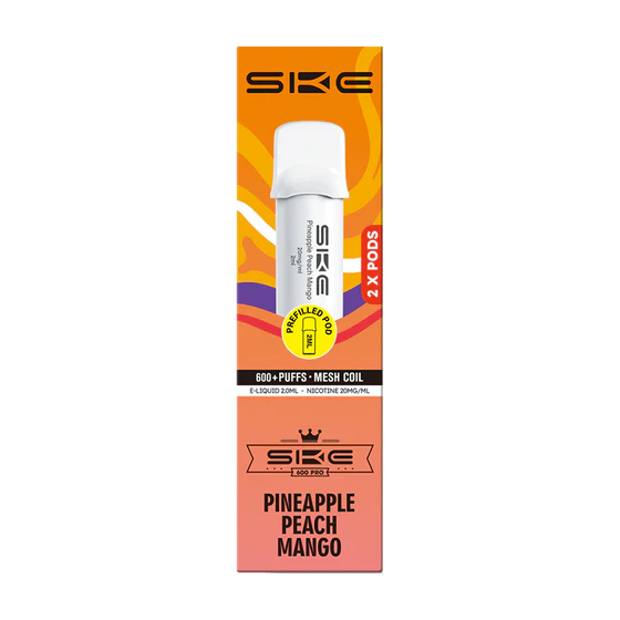 Ske crystal 600 pro prefilled pods Pineapple peach mango