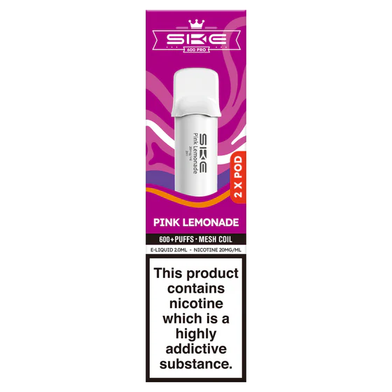 Ske crystal 600 pro prefilled pods Pink lemonade