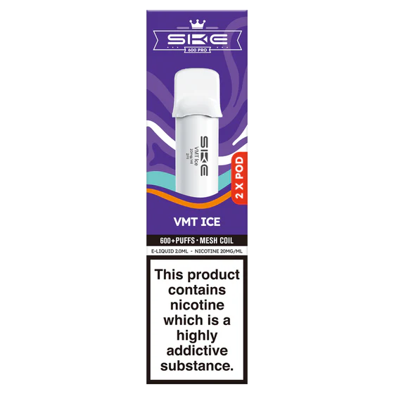 Ske crystal 600 pro prefilled pods Vmt ice