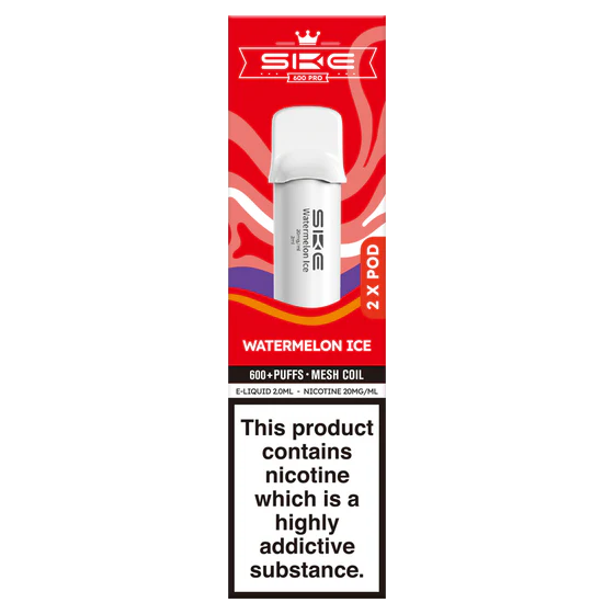 Ske crystal 600 pro prefilled pods Watermelon ice
