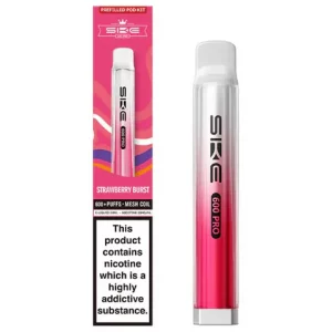 Ske crystal 600 pro prefilled pod kit Strawberry Burst