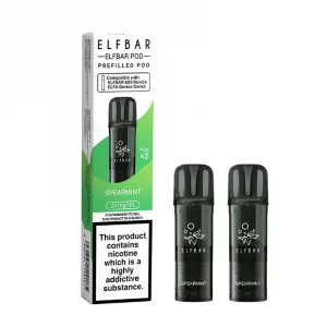 Elf bar 600 prefilled pods 2 pack Spearmint