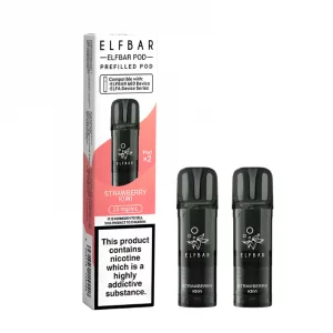 Elf bar 600 prefilled pods 2 pack Strawberry kiwi